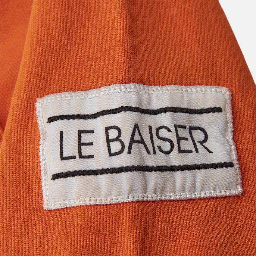 Le Baiser Sweatshirts BORGO BURNED ORANGE